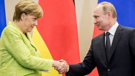 Меркель в Сочи: С Путиным против Трампа