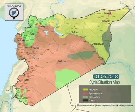 Сирия. Контуры летней кампании 2018 года