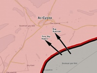Сирийская армия отбила атаку ИГ на город Ас-Сухна в провинции Хомс