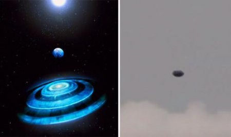 Уфологи: Дискообразный НЛО был замечен в небе над Шотландией