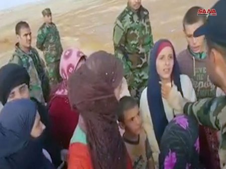 Сирийская армия освободила восточнее Пальмиры заложников ИГ, похищенных в провинции Сувейда