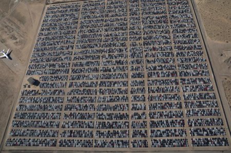 Самое большое кладбище Volkswagen в США