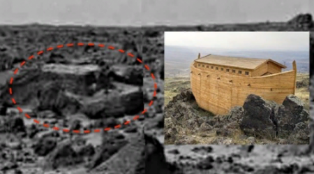 Игрушка Бога: Эксперт нашёл Ноев ковчег на Марсе