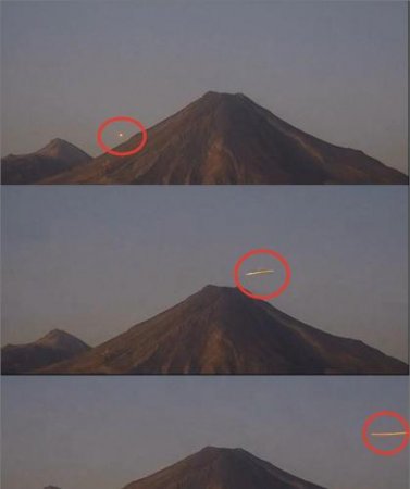 Рептилоиды с Нибиру: Около вулкана Попокатепетль на видео снята инопланетна ...