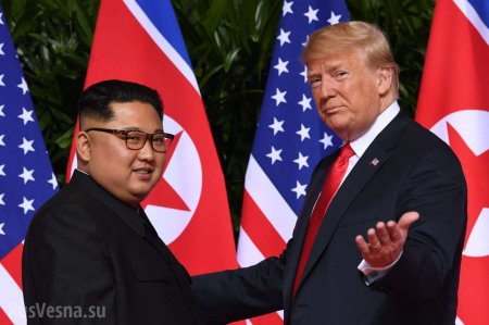 «Добьёмся фантастического успеха»: Трамп и товарищ Ким встретились «один на один»