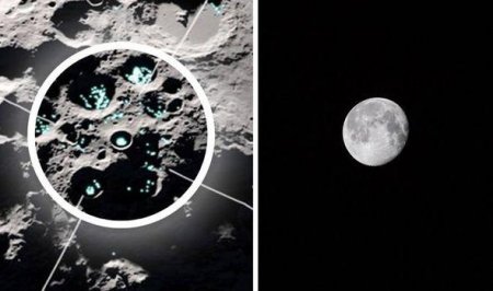 Спутники NASA зафиксировали «живую» воду на поверхности Луны