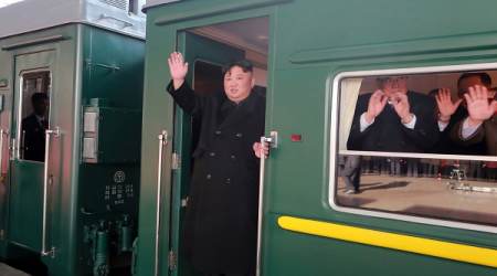 Ким на бронепоезде примчится на встречу с Путиным