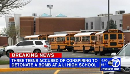 В США бдительность учащихся спасла школу от взрыва