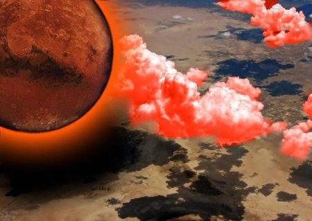 «Кровавая» планета атакует. Облака с Марса могут устроить катаклизмы на Земле