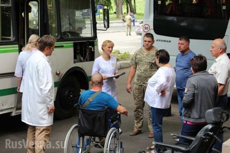 12 раненых «всушников» самолётом доставили в киевский госпиталь (ФОТО)