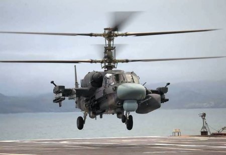 Корабельный ударный вертолет Ка-52К "Катран"