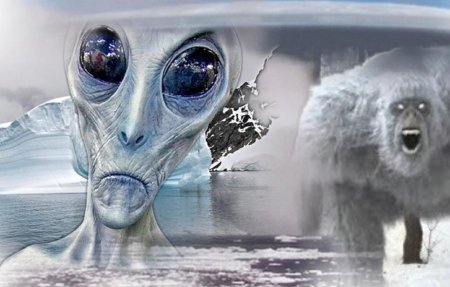 Инопланетный йети: Пользователь нашел дом снежных пришельцев с помощью спутника