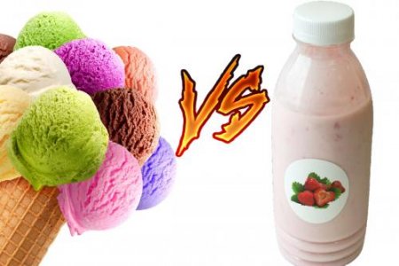 Битва перекусов: Мороженое против йогурта, заключения диетологов
