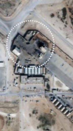 Последствия иранских ракетных ударов по американской базе в Ираке