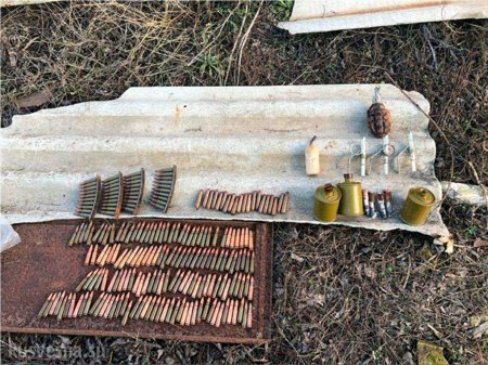 Сотни патронов, гранаты и запалы: на востоке Крыма найден схрон (ФОТО)