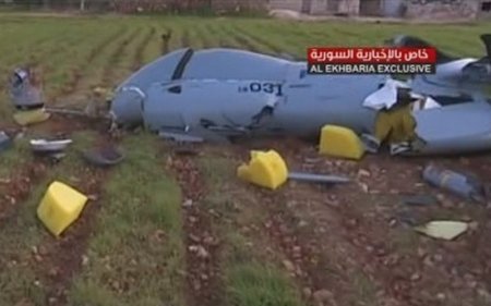 В небе провинции Идлиб сбит турецкий ударный беспилотник