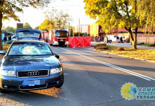 Пьяный украинец в Польше на авто сбил пешеходов на «зебре»