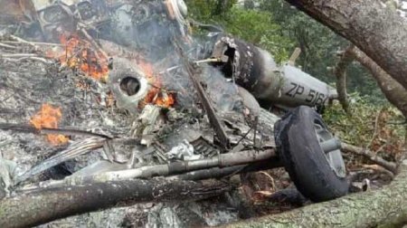 Начштаба обороны Индии погиб при крушении вертолёта (ФОТО, ВИДЕО)