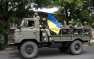 В Киеве военный грузовик влетел в автомобили на перекрёстке (ВИДЕО)