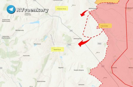 Армия России уже подошла вплотную к Артёмовску: бои идут на окраинах и вдоль трассы (КАРТА)