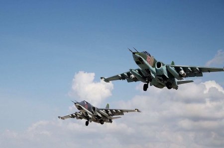 Штурмовики Су-25 участвуют в отражении попыток прорыва ВСУ на Херсонском фронте (ВИДЕО)