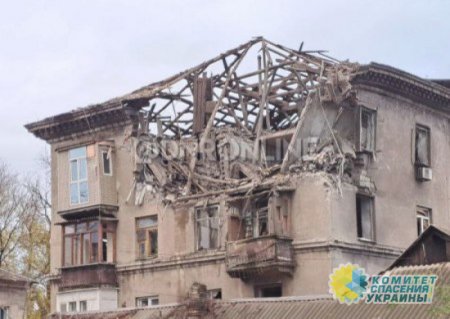 Украина разрушила жилой дом в Макеевке