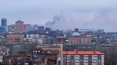 Страшные кадры: враг нанёс удар по Донецку, убиты люди (ВИДЕО, ФОТО 18+)