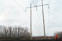На ВЛ-330 кВ Ростовская – Южная заменены опоры