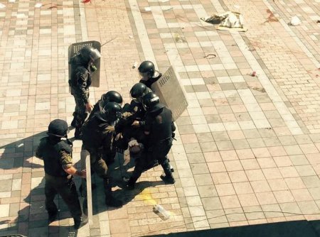 Беспорядки у здания Верховной рады в Киеве — хронология событий 31 августа