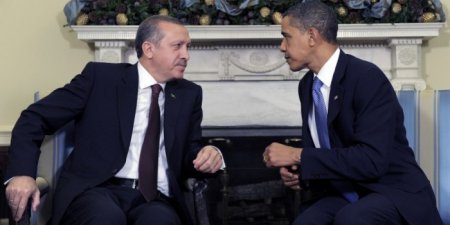 Обама отклонил просьбу Эрдогана о личной встрече в США