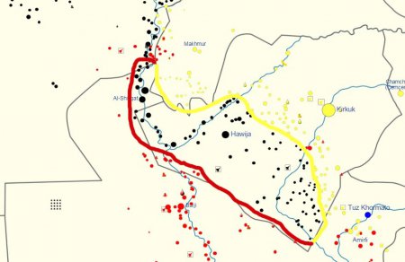 Иракская армия блокировала крупную группировку боевиков ИГ в провинциях Салах ад-Дин и Киркук