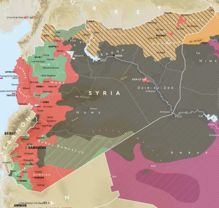 Сирия: оперативно-тактическая обстановка в начале 2017 года - Военный Обозреватель