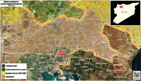 Сирийская армия освободила более 10 селений в пр. Алеппо и приближается к водохранилищу Аль-Ассад - Военный Обозреватель