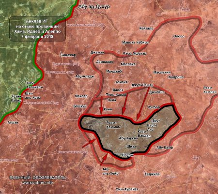 Сирийская армия отбила у ИГ более 80% анклава в провинциях Хама и Идлеб