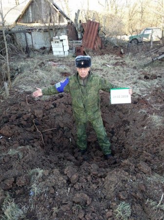 Донбасс. Оперативная лента военных событий 19.02.2019