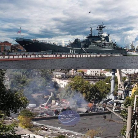 Военные корабли, повреждённые ударами ВСУ, подлежат восстановлению