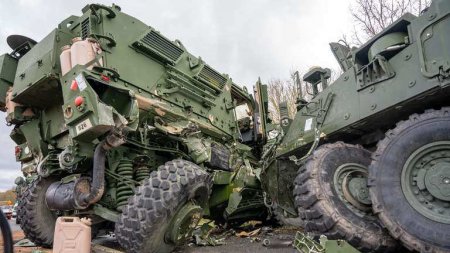 Украинские боевики продолжают терять технику на запорожском направлении (ВИДЕО)